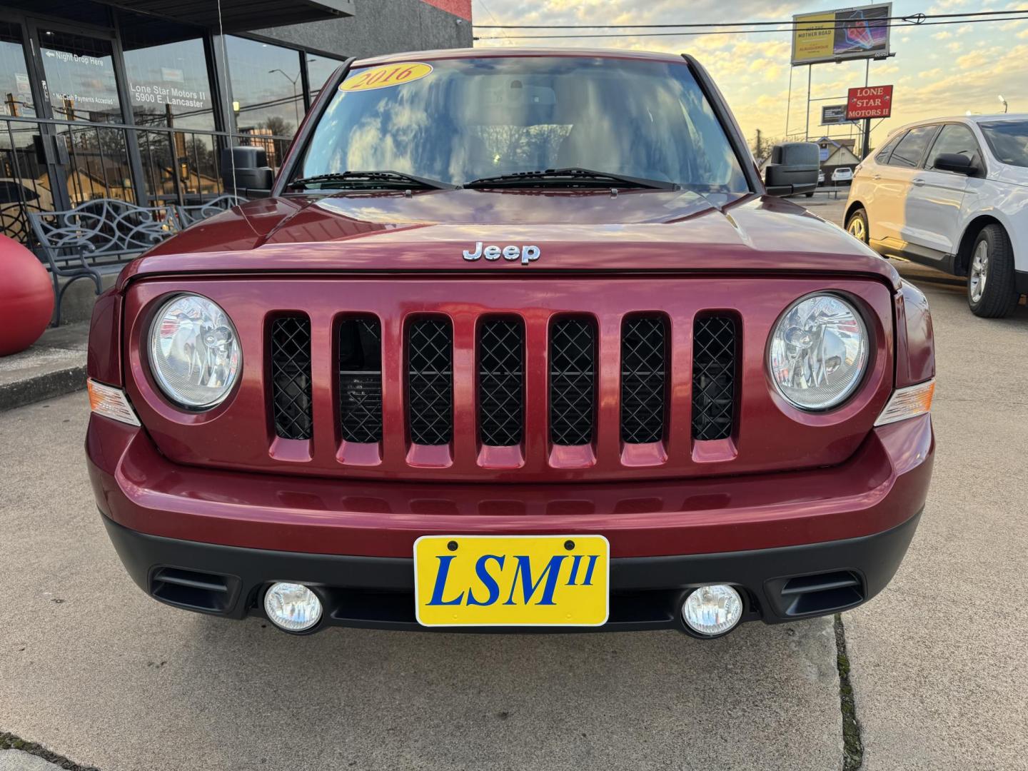 2016 RED JEEP PATRIOT SPORT (1C4NJPBB2GD) , located at 5900 E. Lancaster Ave., Fort Worth, TX, 76112, (817) 457-5456, 0.000000, 0.000000 - Photo#2