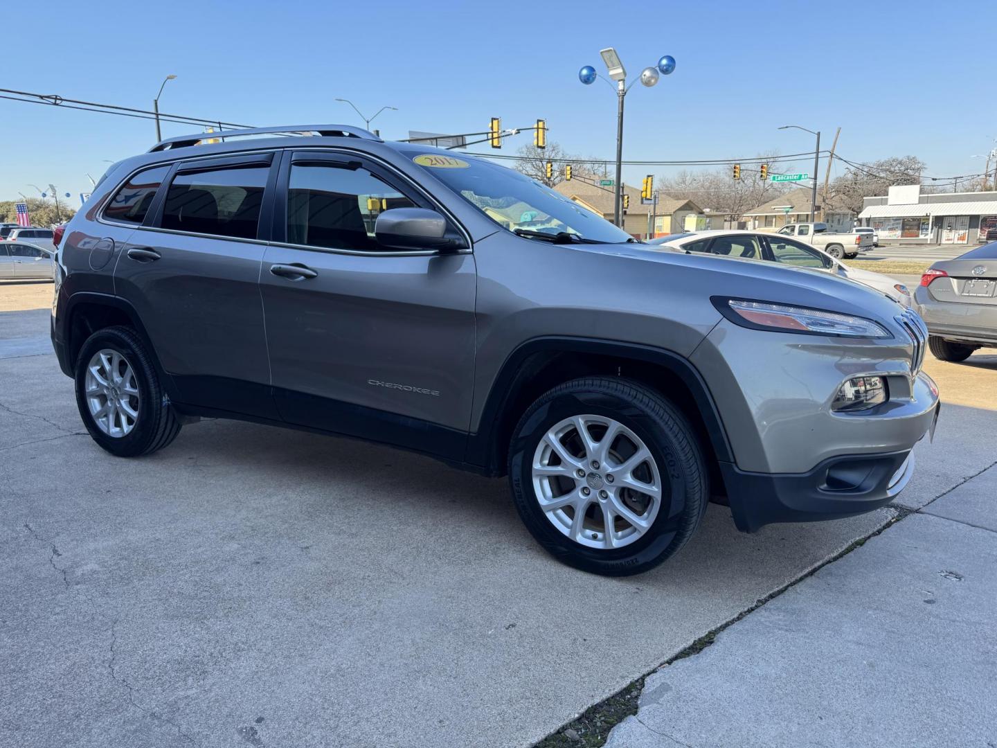 2017 TAN JEEP CHEROKEE LATITUDE (1C4PJLCB3HW) , located at 5900 E. Lancaster Ave., Fort Worth, TX, 76112, (817) 457-5456, 0.000000, 0.000000 - Photo#3