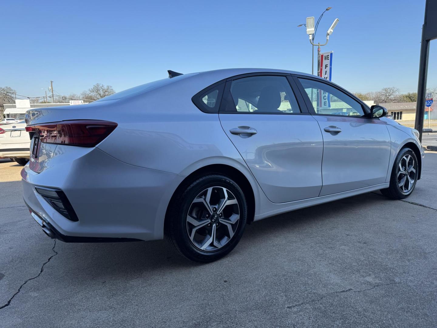 2021 SILVER KIA FORTE FE; LXS (3KPF24AD4ME) , located at 5900 E. Lancaster Ave., Fort Worth, TX, 76112, (817) 457-5456, 0.000000, 0.000000 - Photo#4