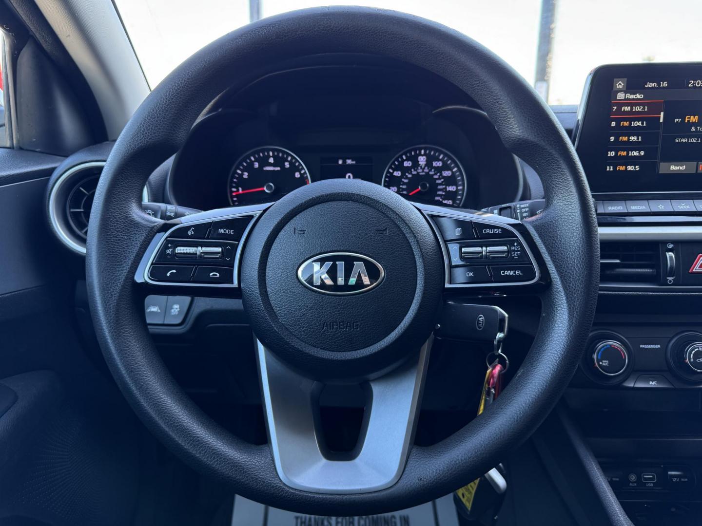 2021 SILVER KIA FORTE FE; LXS (3KPF24AD4ME) , located at 5900 E. Lancaster Ave., Fort Worth, TX, 76112, (817) 457-5456, 0.000000, 0.000000 - Photo#19