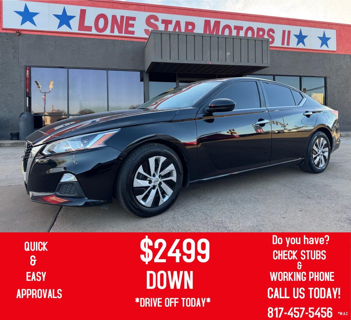 2020 BLACK NISSAN ALTIMA 2.5 S (1N4BL4BV3LC) , located at 5900 E. Lancaster Ave., Fort Worth, TX, 76112, (817) 457-5456, 0.000000, 0.000000 - Photo#0