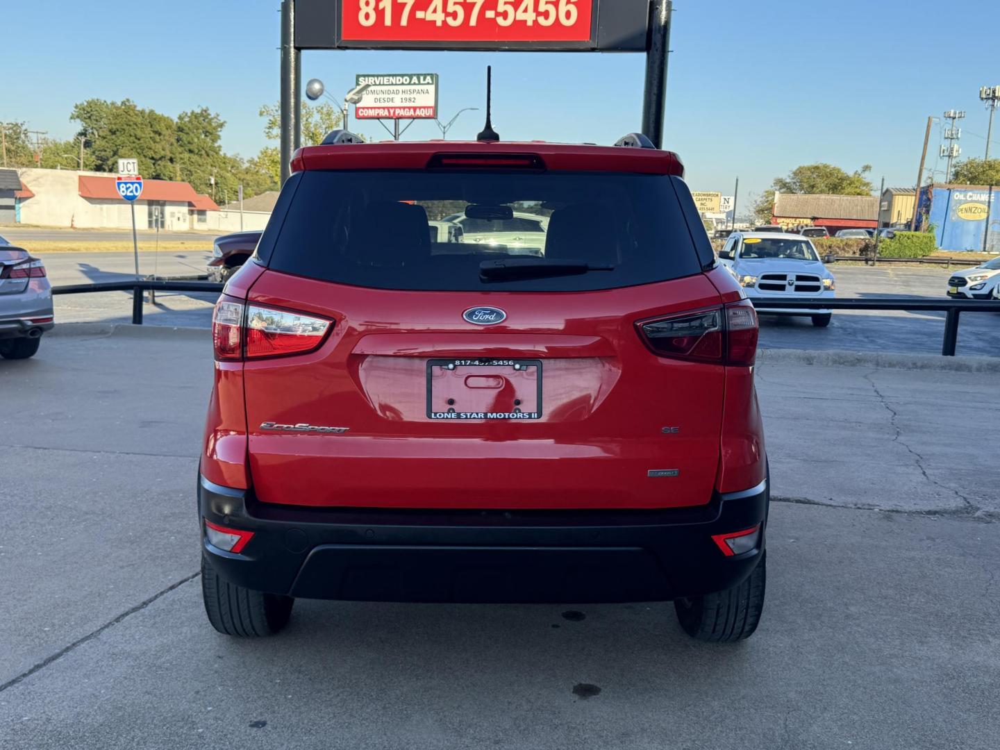 2020 RED FORD ECOSPORT SE (MAJ3S2GE1LC) , located at 5900 E. Lancaster Ave., Fort Worth, TX, 76112, (817) 457-5456, 0.000000, 0.000000 - Photo#4