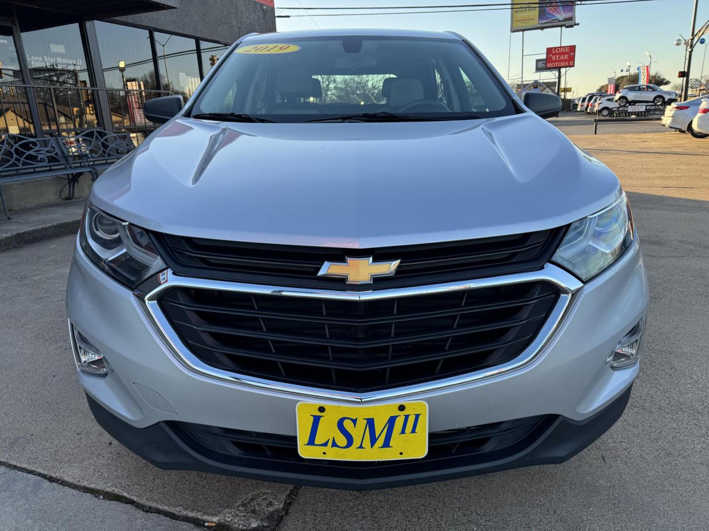 2019 SILVER CHEVROLET EQUINOX LS (3GNAXHEVXKS) , located at 5900 E. Lancaster Ave., Fort Worth, TX, 76112, (817) 457-5456, 0.000000, 0.000000 - Photo#2