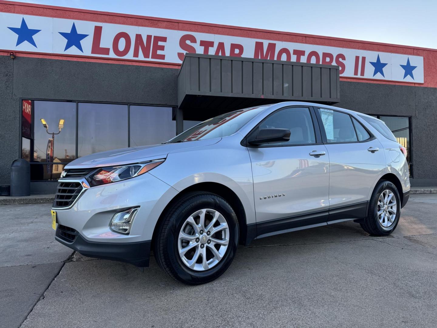 2019 SILVER CHEVROLET EQUINOX LS (3GNAXHEVXKS) , located at 5900 E. Lancaster Ave., Fort Worth, TX, 76112, (817) 457-5456, 0.000000, 0.000000 - Photo#1