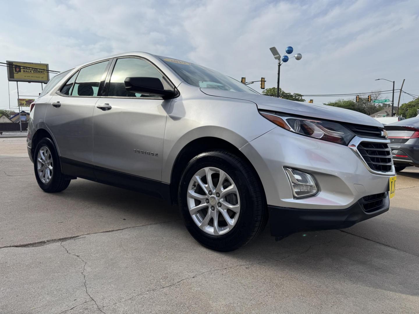 2019 SILVER CHEVROLET EQUINOX LS (3GNAXHEVXKS) , located at 5900 E. Lancaster Ave., Fort Worth, TX, 76112, (817) 457-5456, 0.000000, 0.000000 - Photo#2