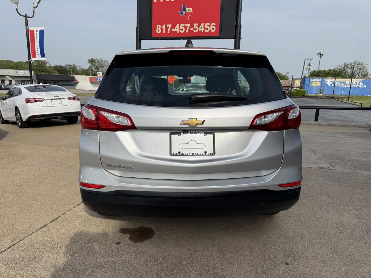 2019 SILVER CHEVROLET EQUINOX LS (3GNAXHEVXKS) , located at 5900 E. Lancaster Ave., Fort Worth, TX, 76112, (817) 457-5456, 0.000000, 0.000000 - Photo#4