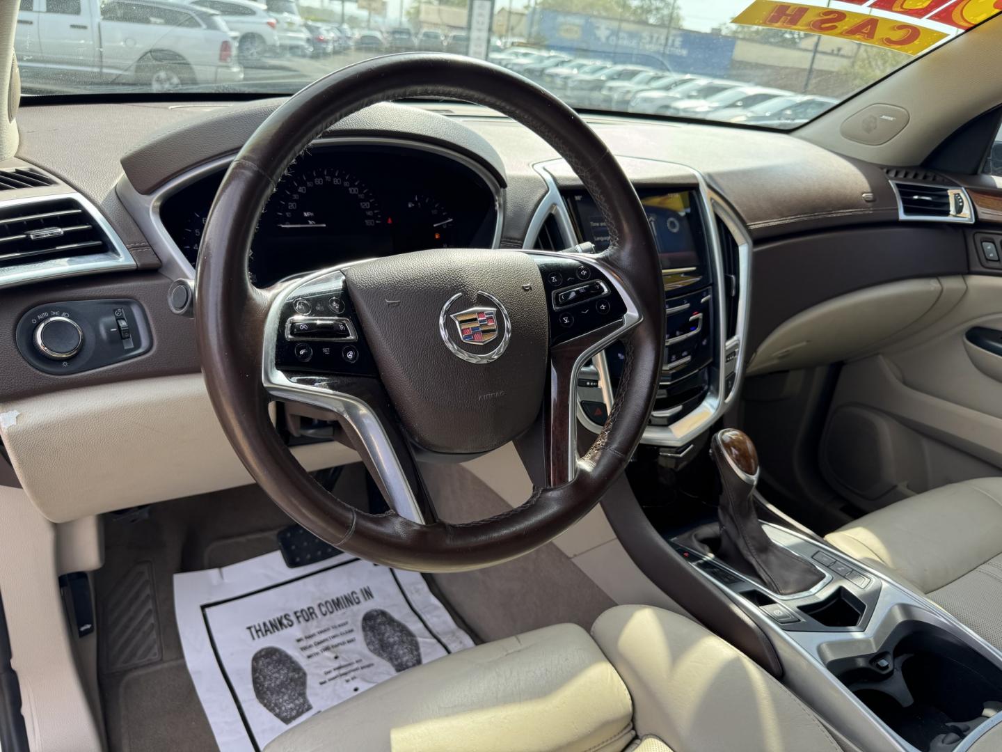 2014 WHITE CADILLAC SRX LUXURY (3GYFNBE31ES) , located at 5900 E. Lancaster Ave., Fort Worth, TX, 76112, (817) 457-5456, 0.000000, 0.000000- Photo#8