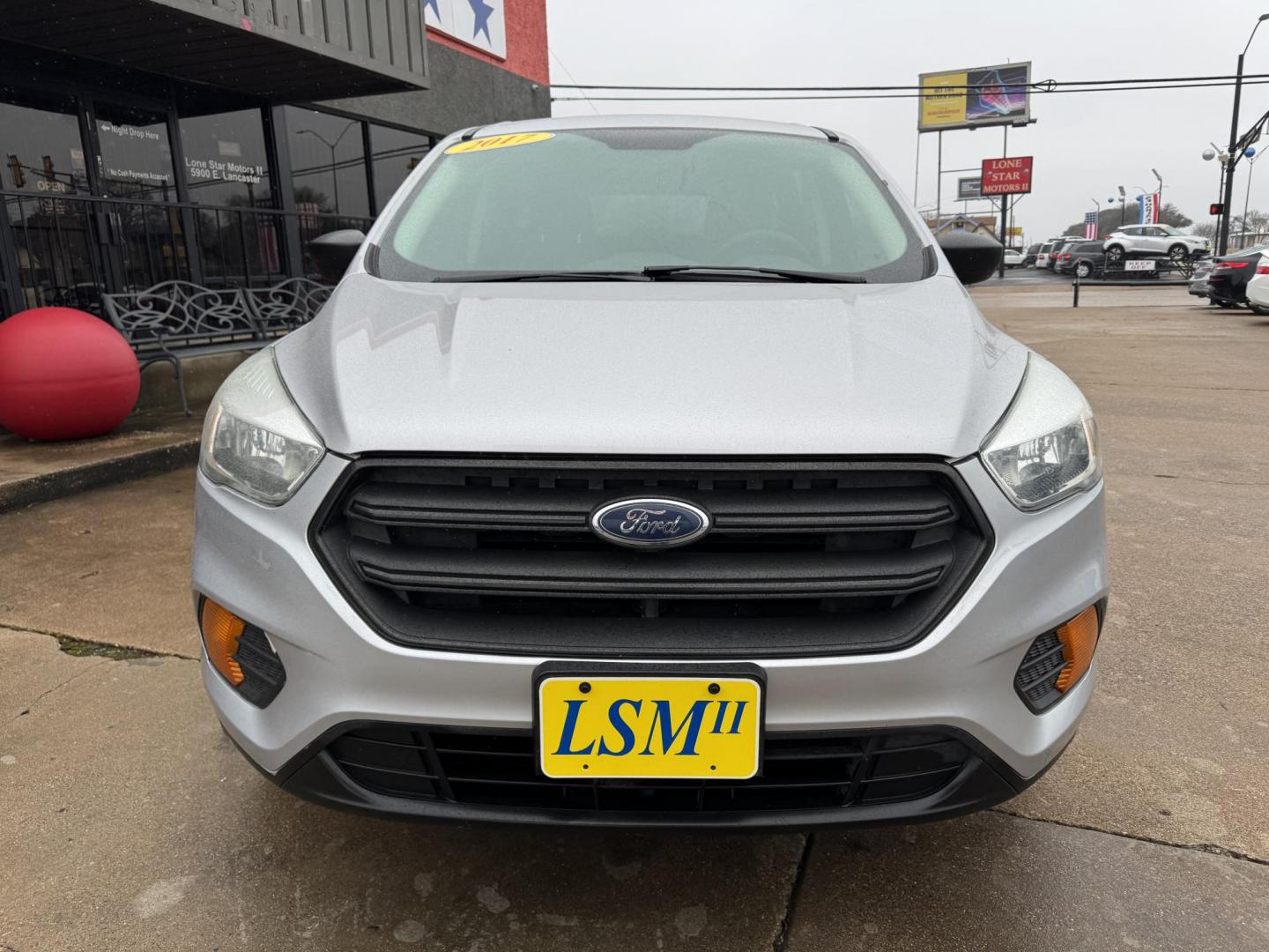 2017 SILVER FORD ESCAPE S (1FMCU0F72HU) , located at 5900 E. Lancaster Ave., Fort Worth, TX, 76112, (817) 457-5456, 0.000000, 0.000000 - Photo#2