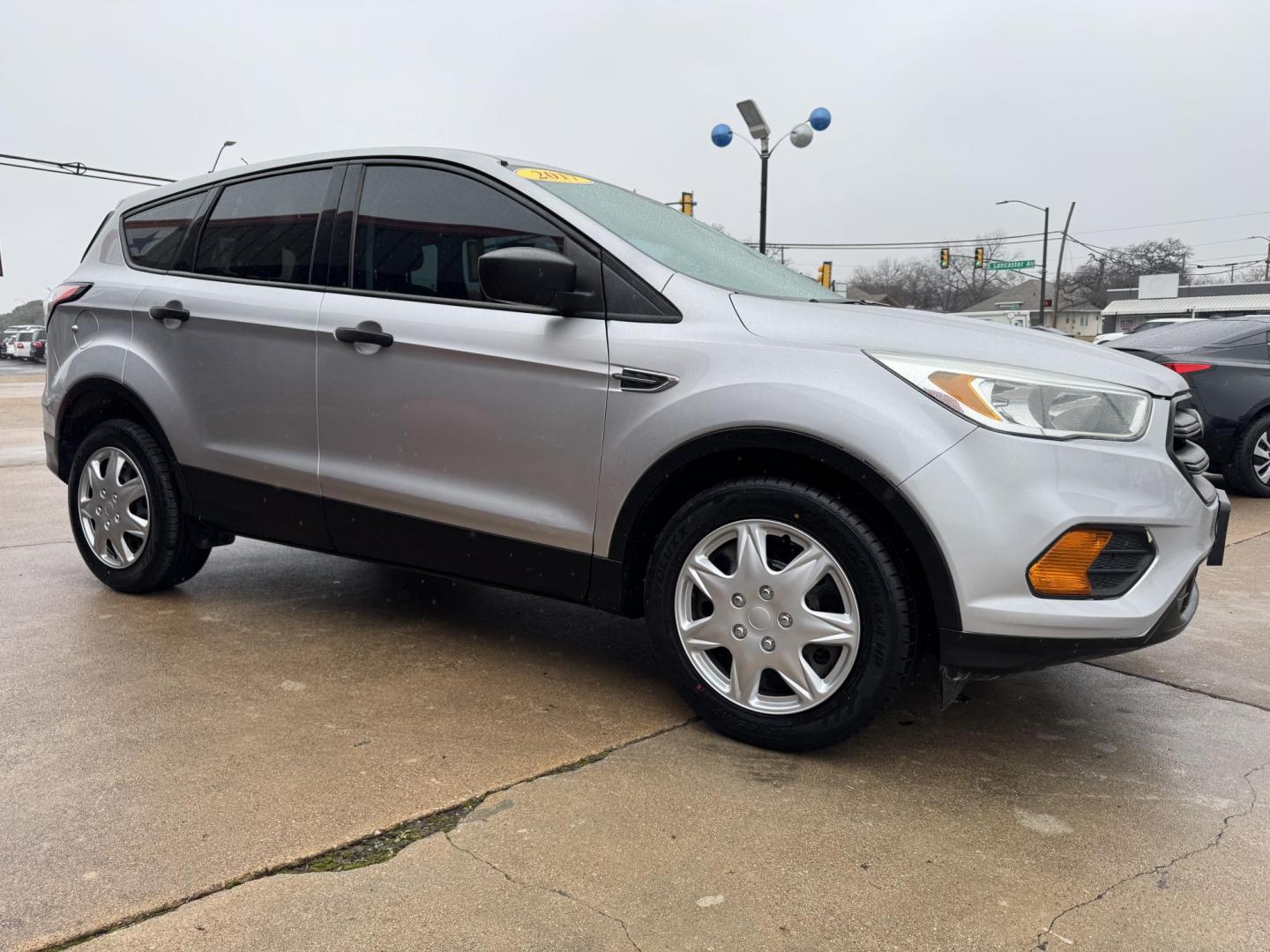 2017 SILVER FORD ESCAPE S (1FMCU0F72HU) , located at 5900 E. Lancaster Ave., Fort Worth, TX, 76112, (817) 457-5456, 0.000000, 0.000000 - Photo#3