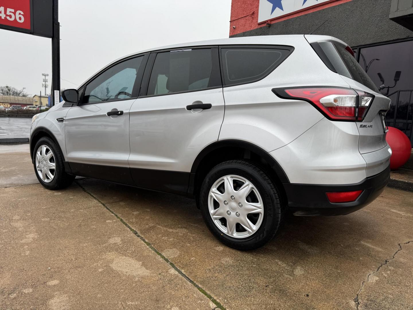 2017 SILVER FORD ESCAPE S (1FMCU0F72HU) , located at 5900 E. Lancaster Ave., Fort Worth, TX, 76112, (817) 457-5456, 0.000000, 0.000000 - Photo#7