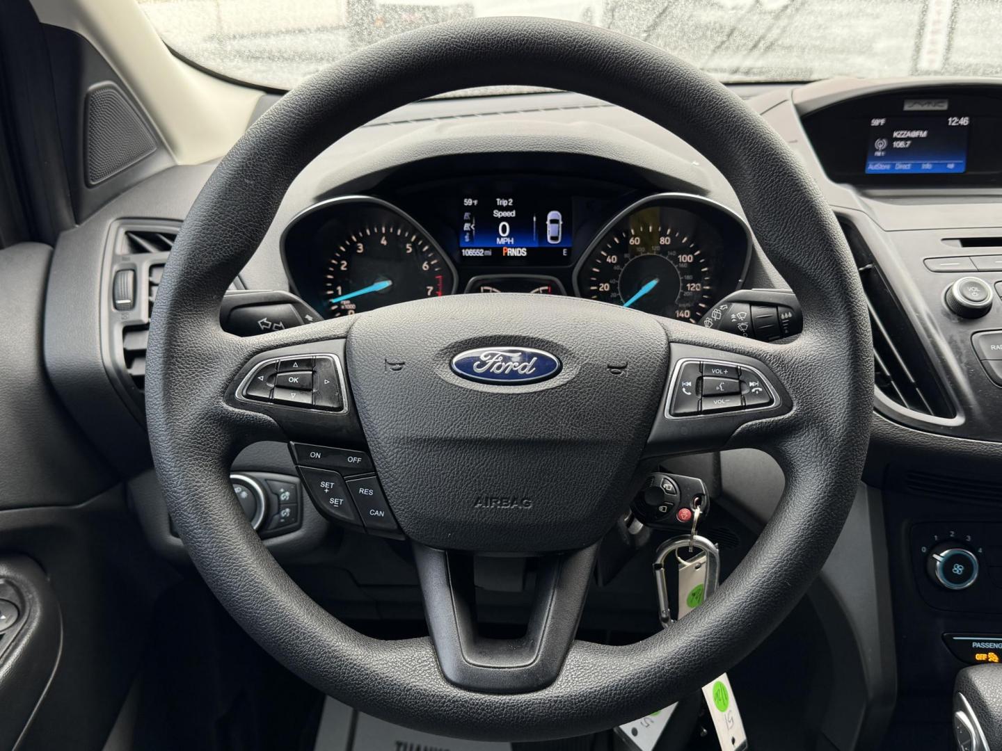 2017 SILVER FORD ESCAPE S (1FMCU0F72HU) , located at 5900 E. Lancaster Ave., Fort Worth, TX, 76112, (817) 457-5456, 0.000000, 0.000000 - Photo#19