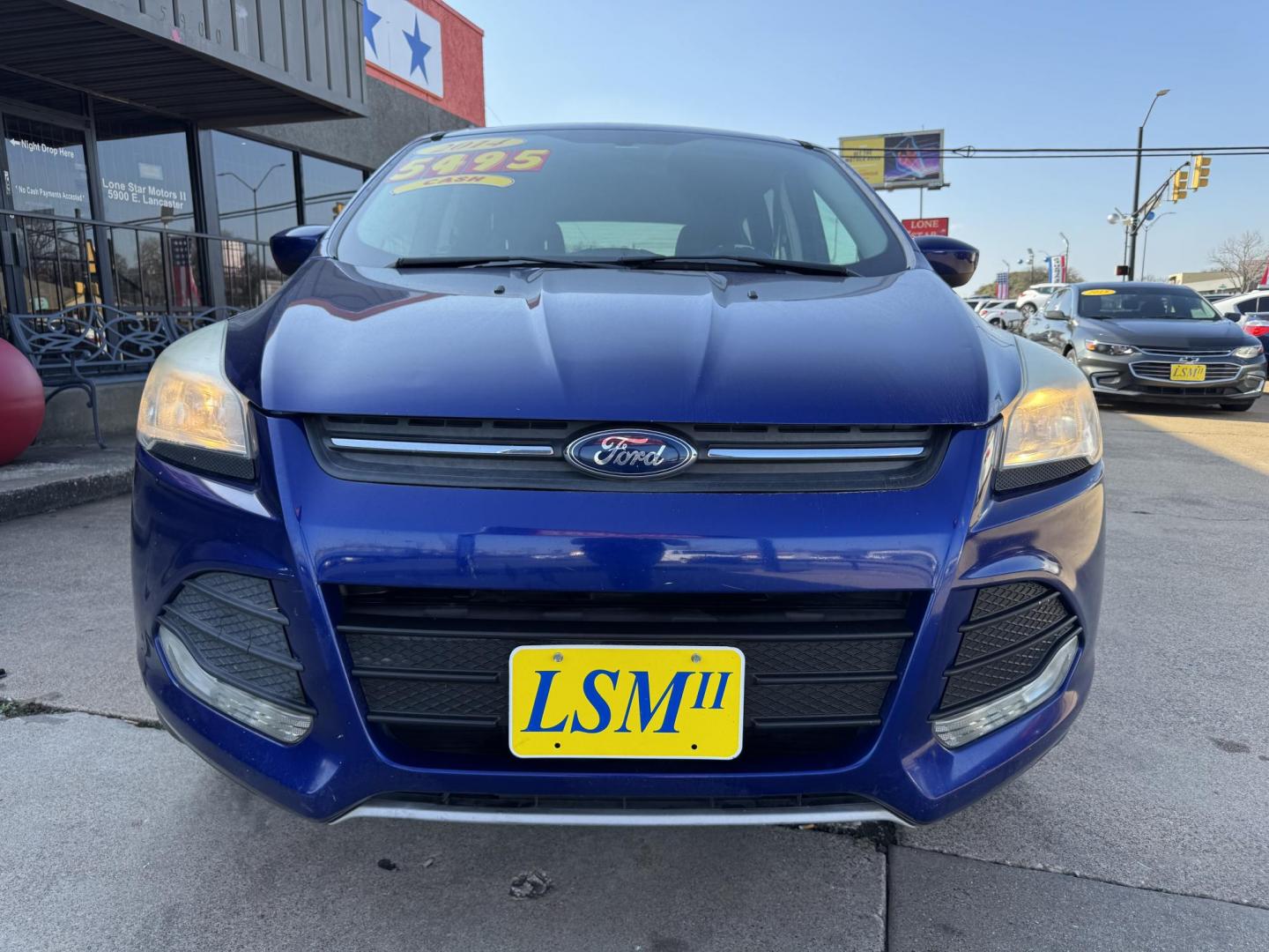 2014 BLUE FORD ESCAPE (1FMCU0GX3EU) , located at 5900 E. Lancaster Ave., Fort Worth, TX, 76112, (817) 457-5456, 0.000000, 0.000000 - Photo#2