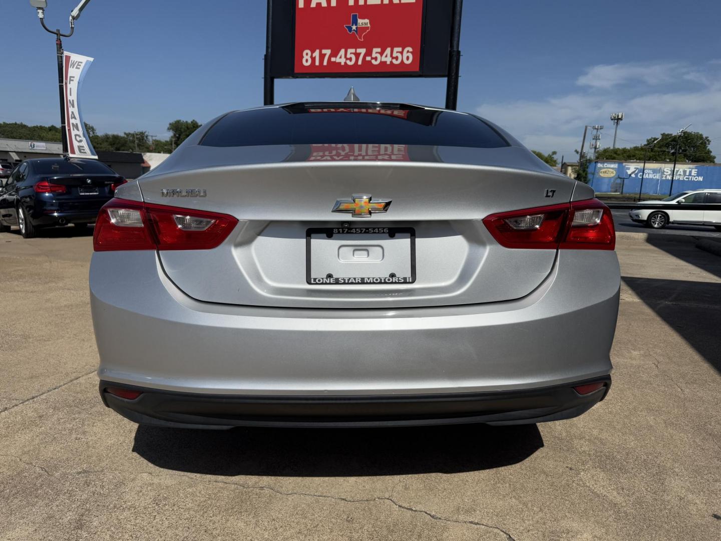 2018 SILVER CHEVROLET MALIBU LT (2FL) (1G1ZD5ST7JF) , located at 5900 E. Lancaster Ave., Fort Worth, TX, 76112, (817) 457-5456, 0.000000, 0.000000 - Photo#4