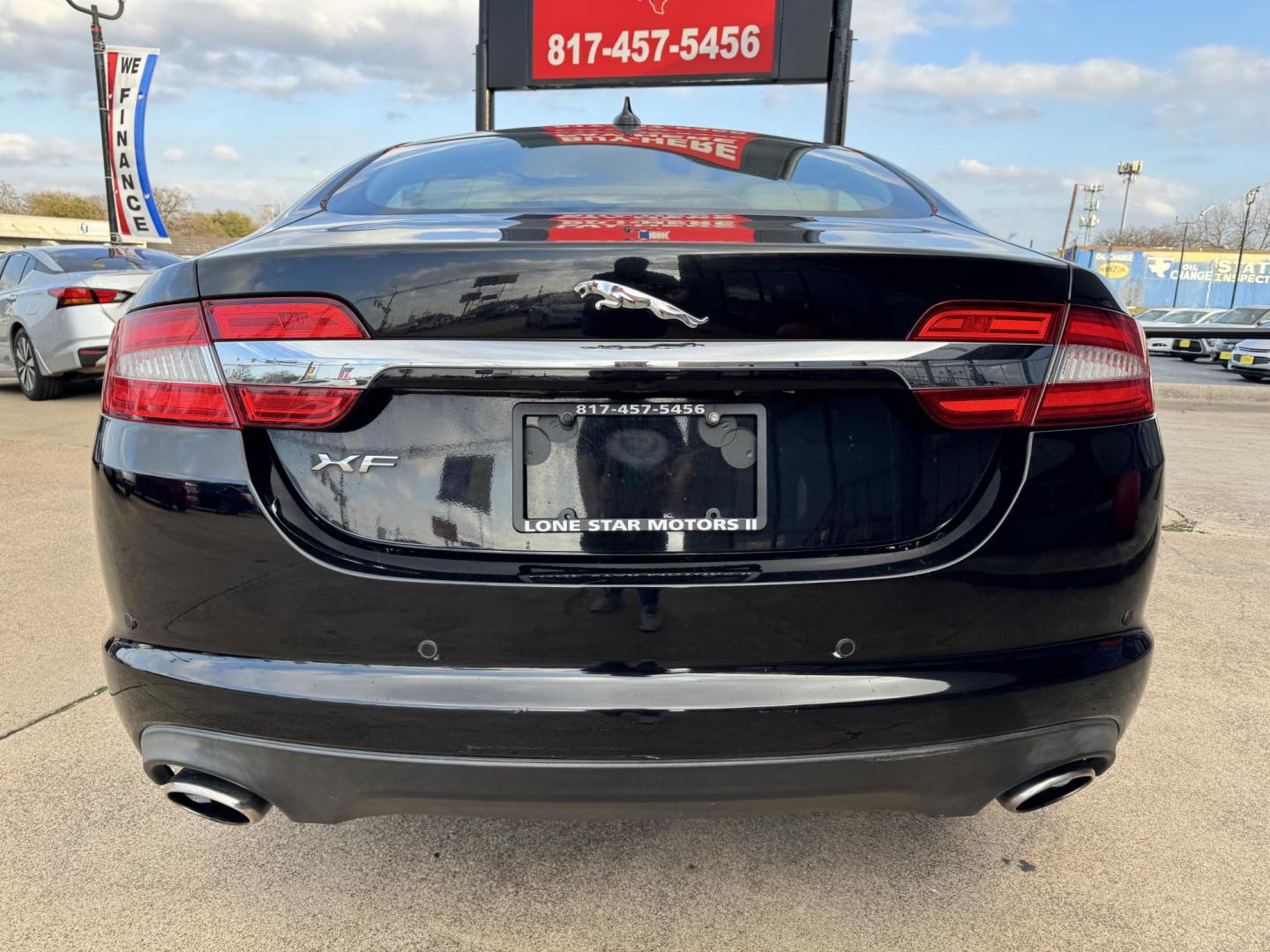 2013 BLACK JAGUAR XF BASE (SAJWA0ESXDP) , located at 5900 E. Lancaster Ave., Fort Worth, TX, 76112, (817) 457-5456, 0.000000, 0.000000 - Photo#4