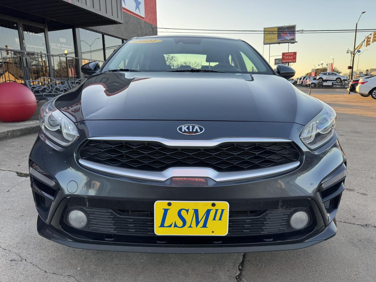 2021 GRAY KIA FORTE FE; LXS (3KPF24ADXME) , located at 5900 E. Lancaster Ave., Fort Worth, TX, 76112, (817) 457-5456, 0.000000, 0.000000 - Photo#1