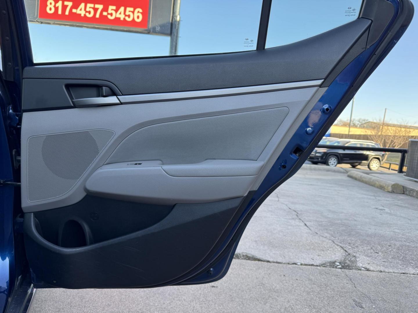 2018 BLUE HYUNDAI ELANTRA LIMITED; SE (5NPD84LF5JH) , located at 5900 E. Lancaster Ave., Fort Worth, TX, 76112, (817) 457-5456, 0.000000, 0.000000 - Photo#12