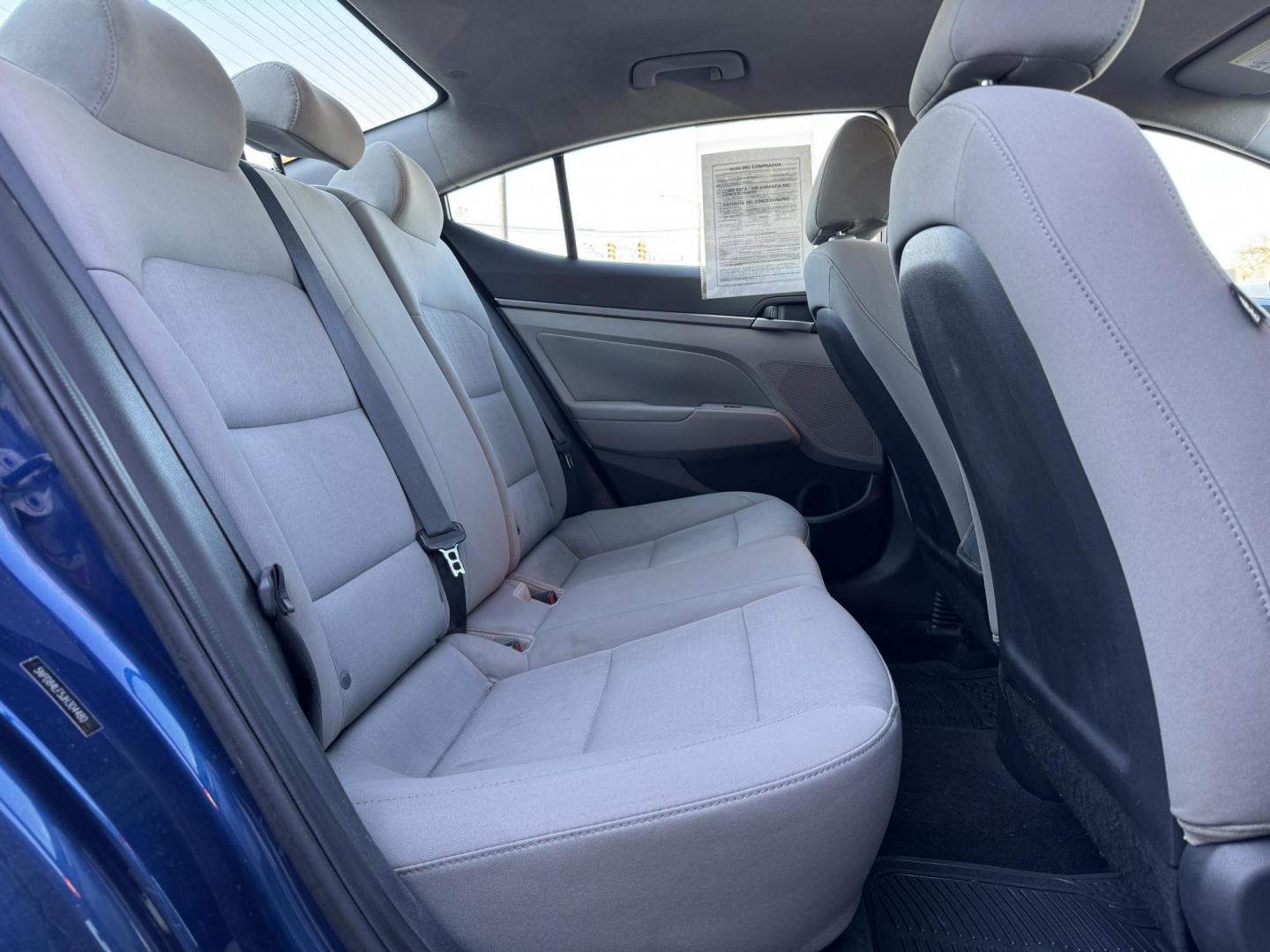 2018 BLUE HYUNDAI ELANTRA LIMITED; SE (5NPD84LF5JH) , located at 5900 E. Lancaster Ave., Fort Worth, TX, 76112, (817) 457-5456, 0.000000, 0.000000 - Photo#13