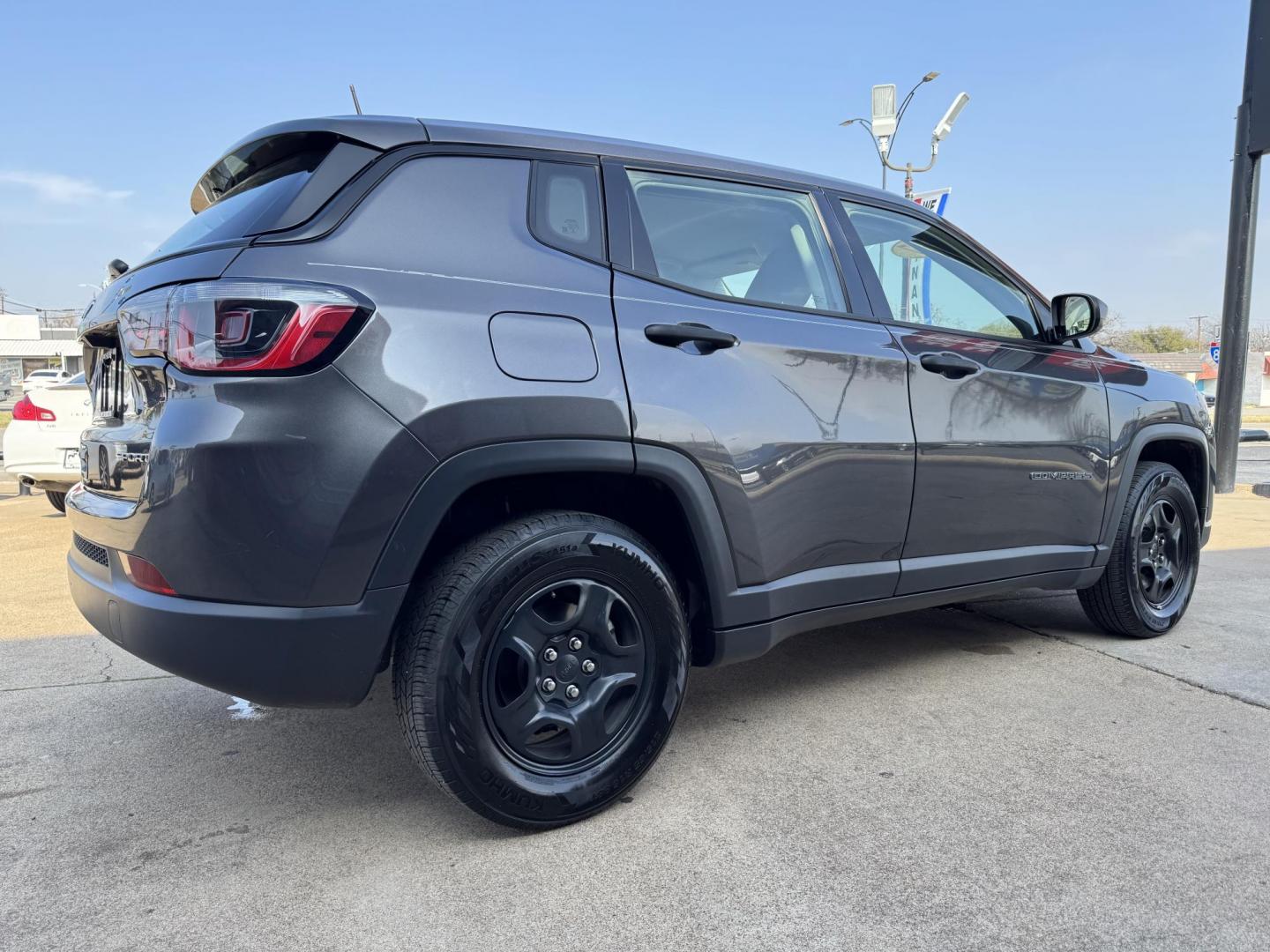 2017 GRAY JEEP COMPASS SPORT (3C4NJCAB3HT) , located at 5900 E. Lancaster Ave., Fort Worth, TX, 76112, (817) 457-5456, 0.000000, 0.000000 - Photo#3