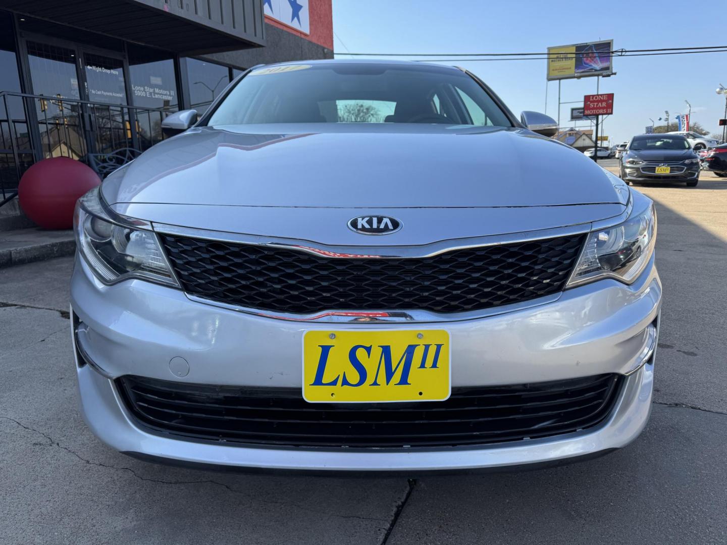 2017 SILVER KIA OPTIMA LX (KNAGT4L35H5) , located at 5900 E. Lancaster Ave., Fort Worth, TX, 76112, (817) 457-5456, 0.000000, 0.000000 - Photo#1