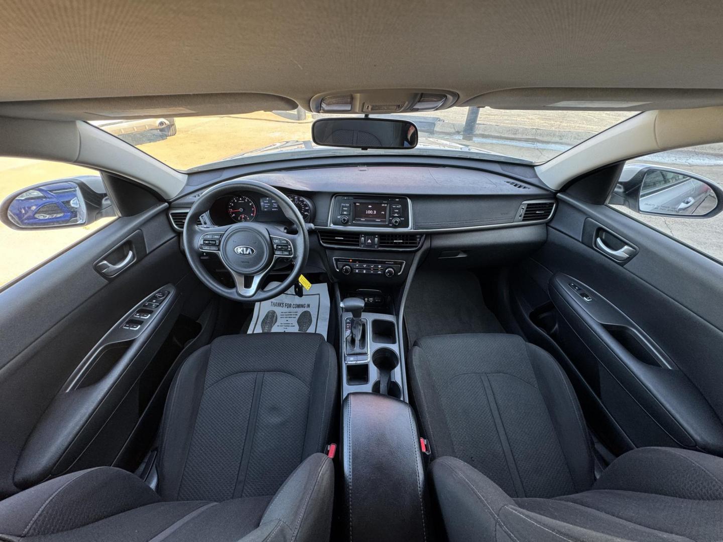 2017 SILVER KIA OPTIMA LX (KNAGT4L35H5) , located at 5900 E. Lancaster Ave., Fort Worth, TX, 76112, (817) 457-5456, 0.000000, 0.000000 - Photo#17