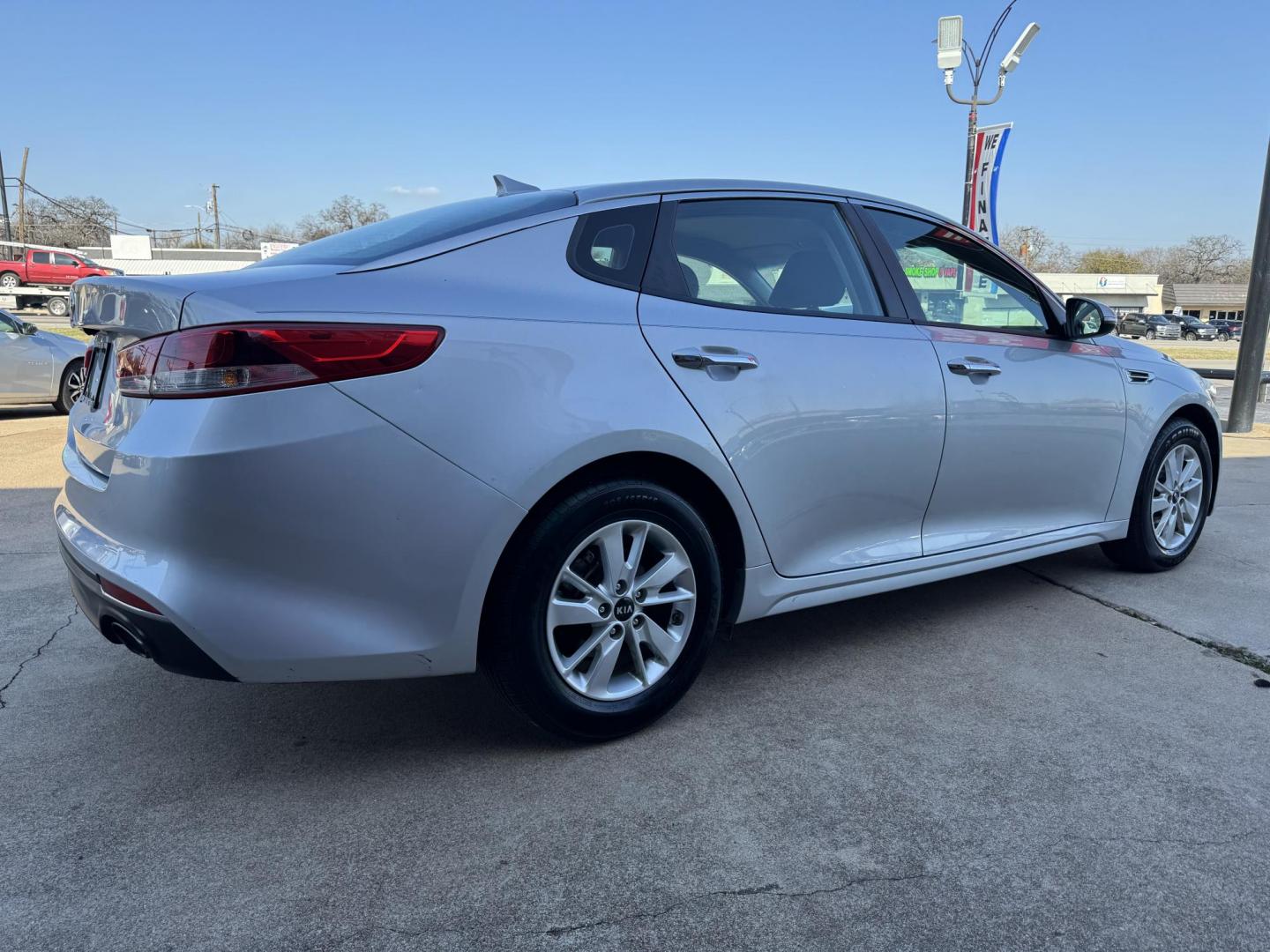 2017 SILVER KIA OPTIMA LX (KNAGT4L35H5) , located at 5900 E. Lancaster Ave., Fort Worth, TX, 76112, (817) 457-5456, 0.000000, 0.000000 - Photo#3