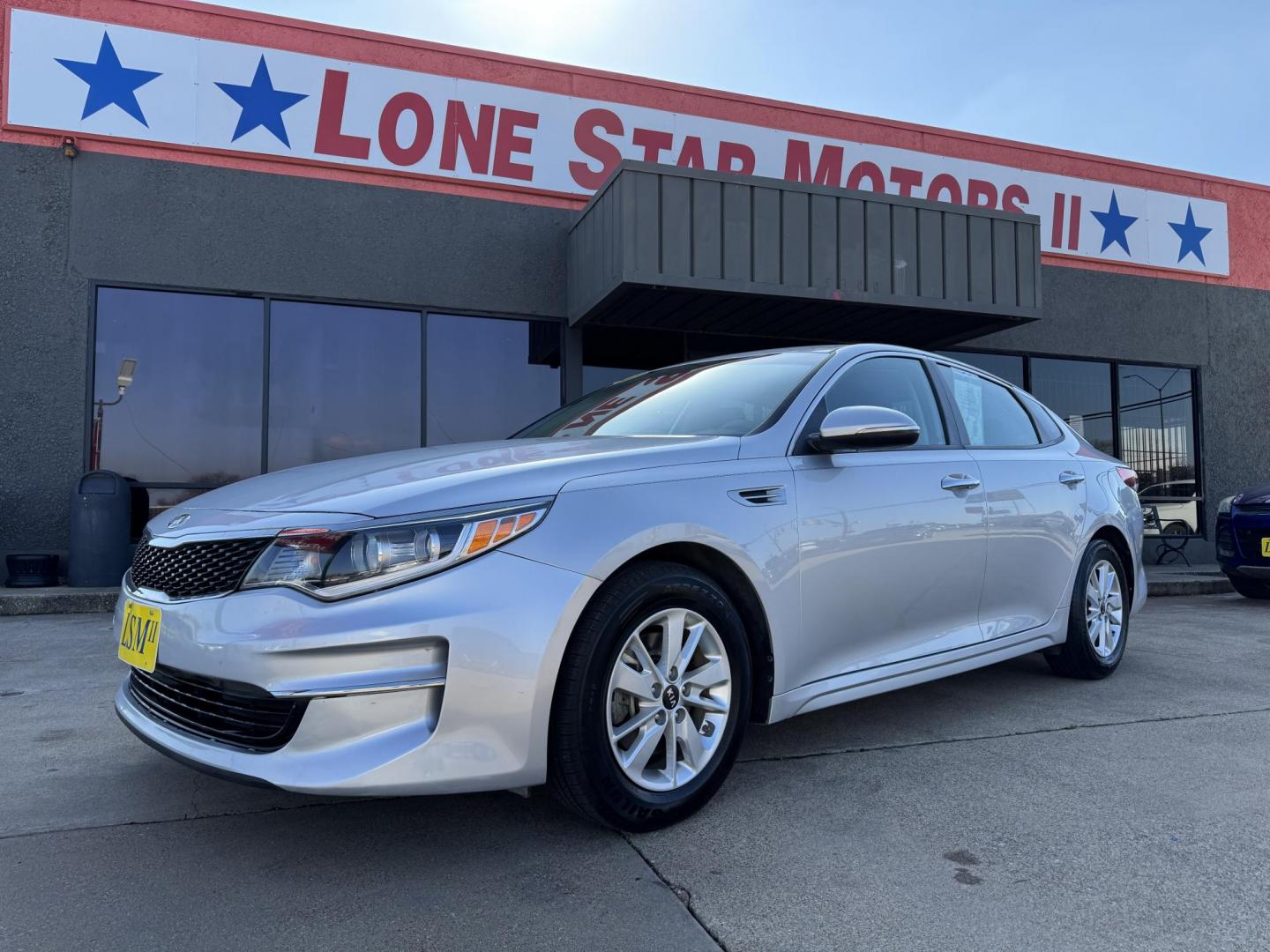 2017 SILVER KIA OPTIMA LX (KNAGT4L35H5) , located at 5900 E. Lancaster Ave., Fort Worth, TX, 76112, (817) 457-5456, 0.000000, 0.000000 - Photo#0