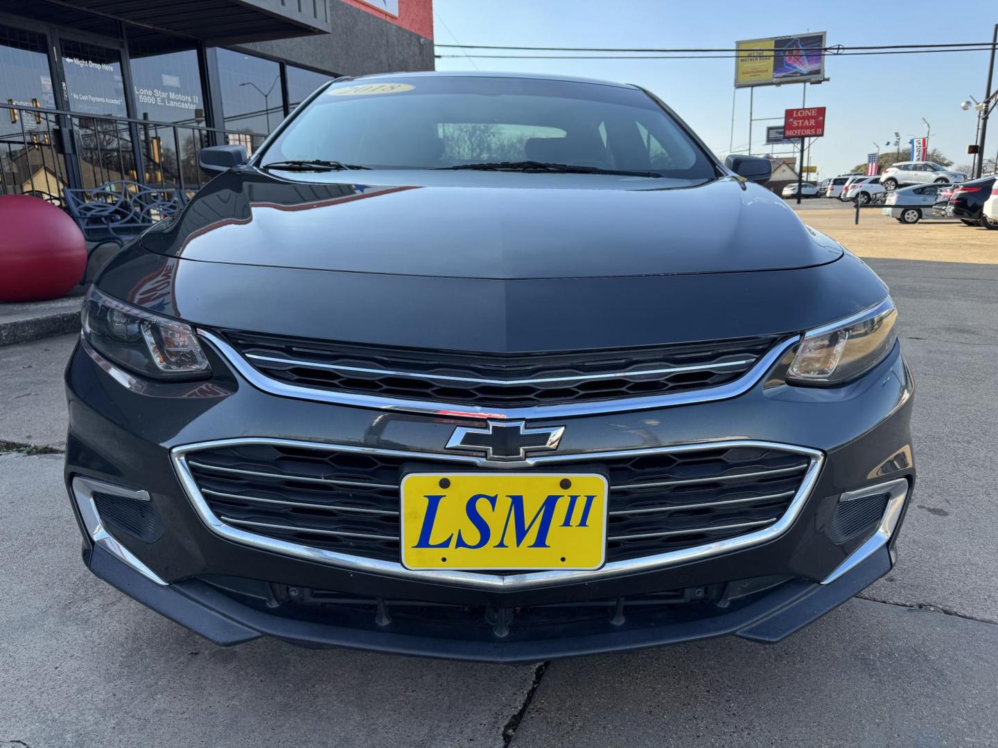 2018 GRAY CHEVROLET MALIBU LS (1FL) (1G1ZC5ST0JF) , located at 5900 E. Lancaster Ave., Fort Worth, TX, 76112, (817) 457-5456, 0.000000, 0.000000 - Photo#1