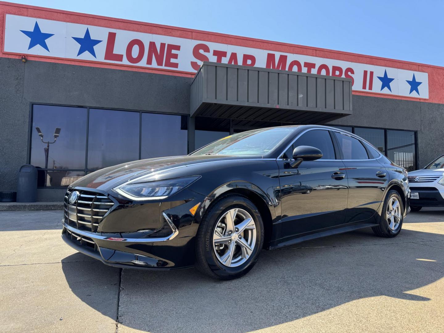 2021 BLACK HYUNDAI SONATA SE (5NPEG4JA1MH) , located at 5900 E. Lancaster Ave., Fort Worth, TX, 76112, (817) 457-5456, 0.000000, 0.000000 - Photo#0