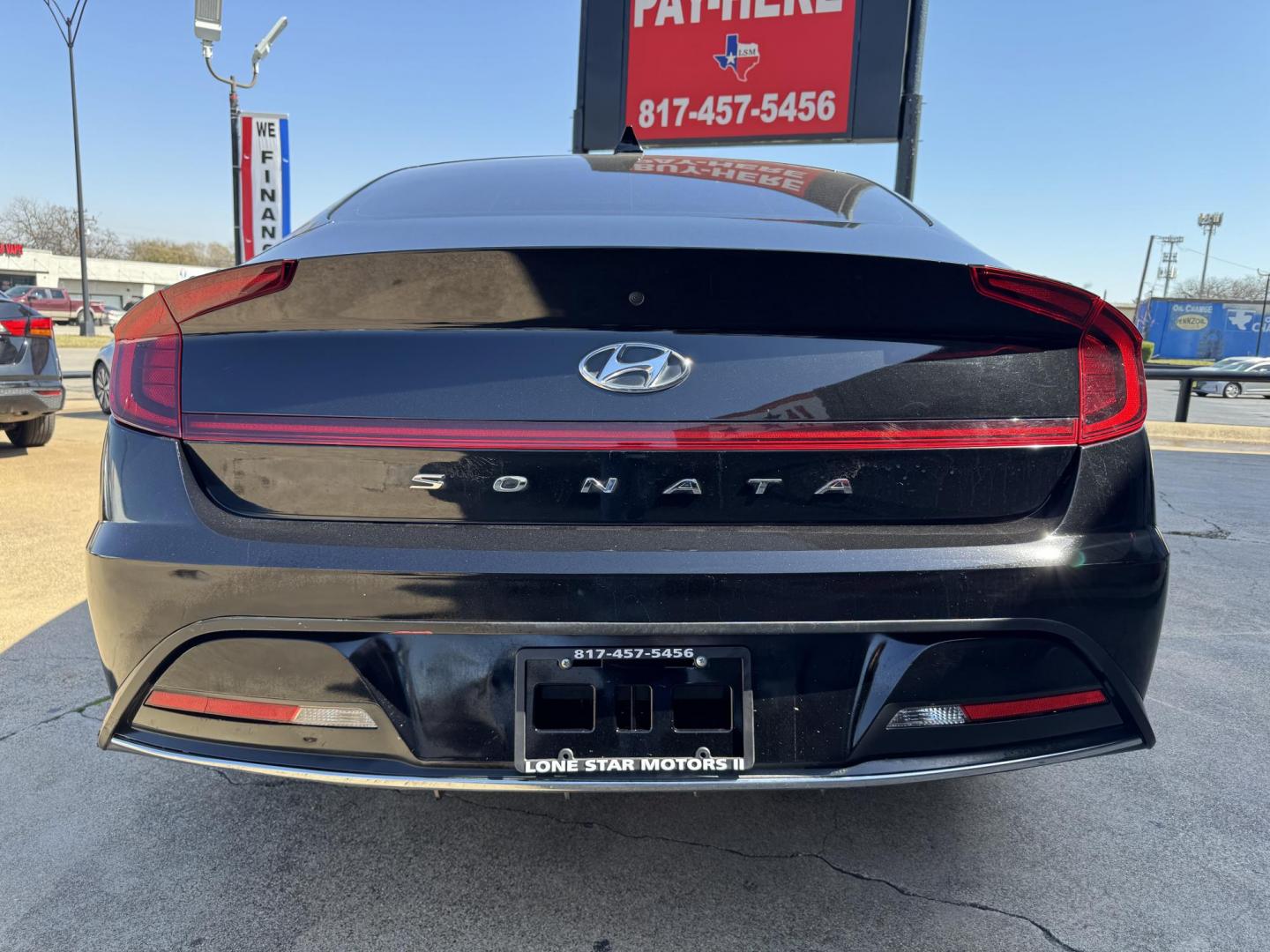 2021 BLACK HYUNDAI SONATA SE (5NPEG4JA1MH) , located at 5900 E. Lancaster Ave., Fort Worth, TX, 76112, (817) 457-5456, 0.000000, 0.000000 - Photo#4