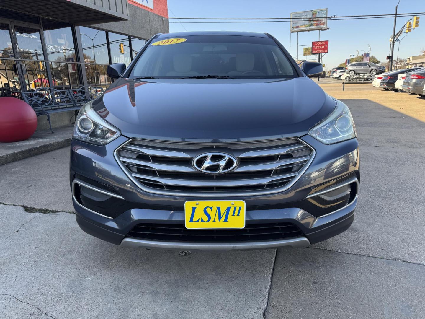 2017 BLUE HYUNDAI SANTA FE SPORT BASE (5NMZT3LB8HH) , located at 5900 E. Lancaster Ave., Fort Worth, TX, 76112, (817) 457-5456, 0.000000, 0.000000 - Photo#1