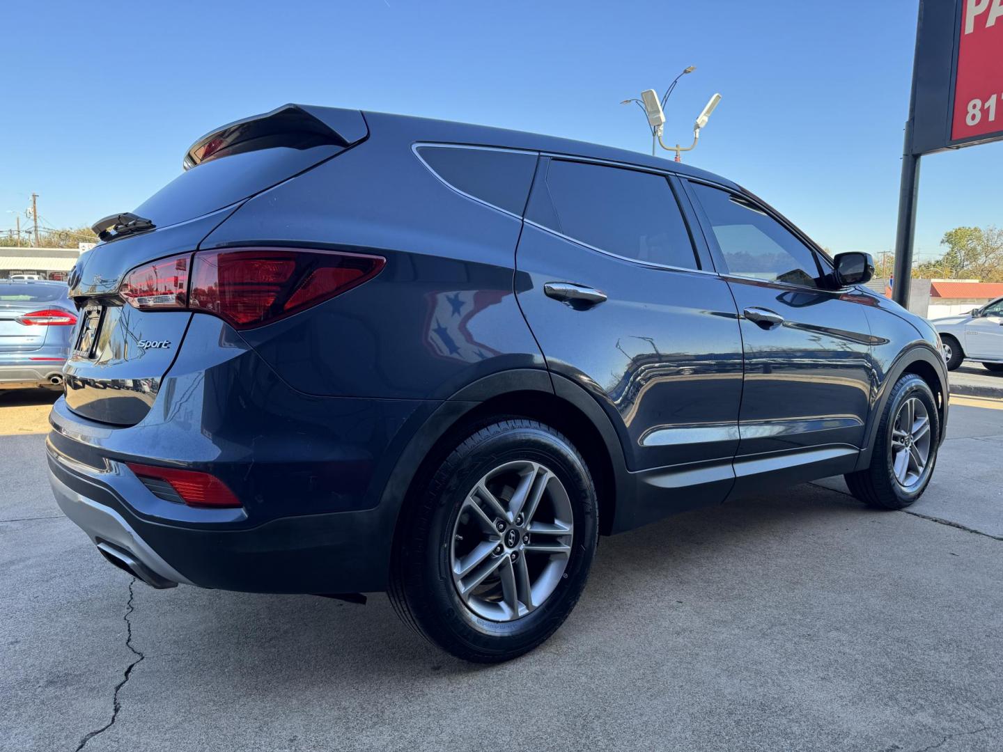 2017 BLUE HYUNDAI SANTA FE SPORT BASE (5NMZT3LB8HH) , located at 5900 E. Lancaster Ave., Fort Worth, TX, 76112, (817) 457-5456, 0.000000, 0.000000 - Photo#3