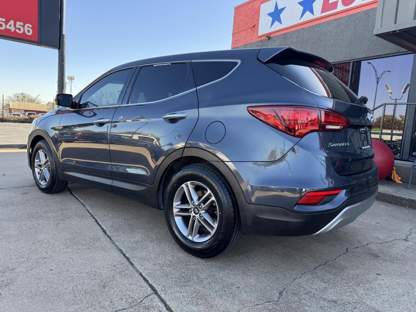 2017 BLUE HYUNDAI SANTA FE SPORT BASE (5NMZT3LB8HH) , located at 5900 E. Lancaster Ave., Fort Worth, TX, 76112, (817) 457-5456, 0.000000, 0.000000 - Photo#6