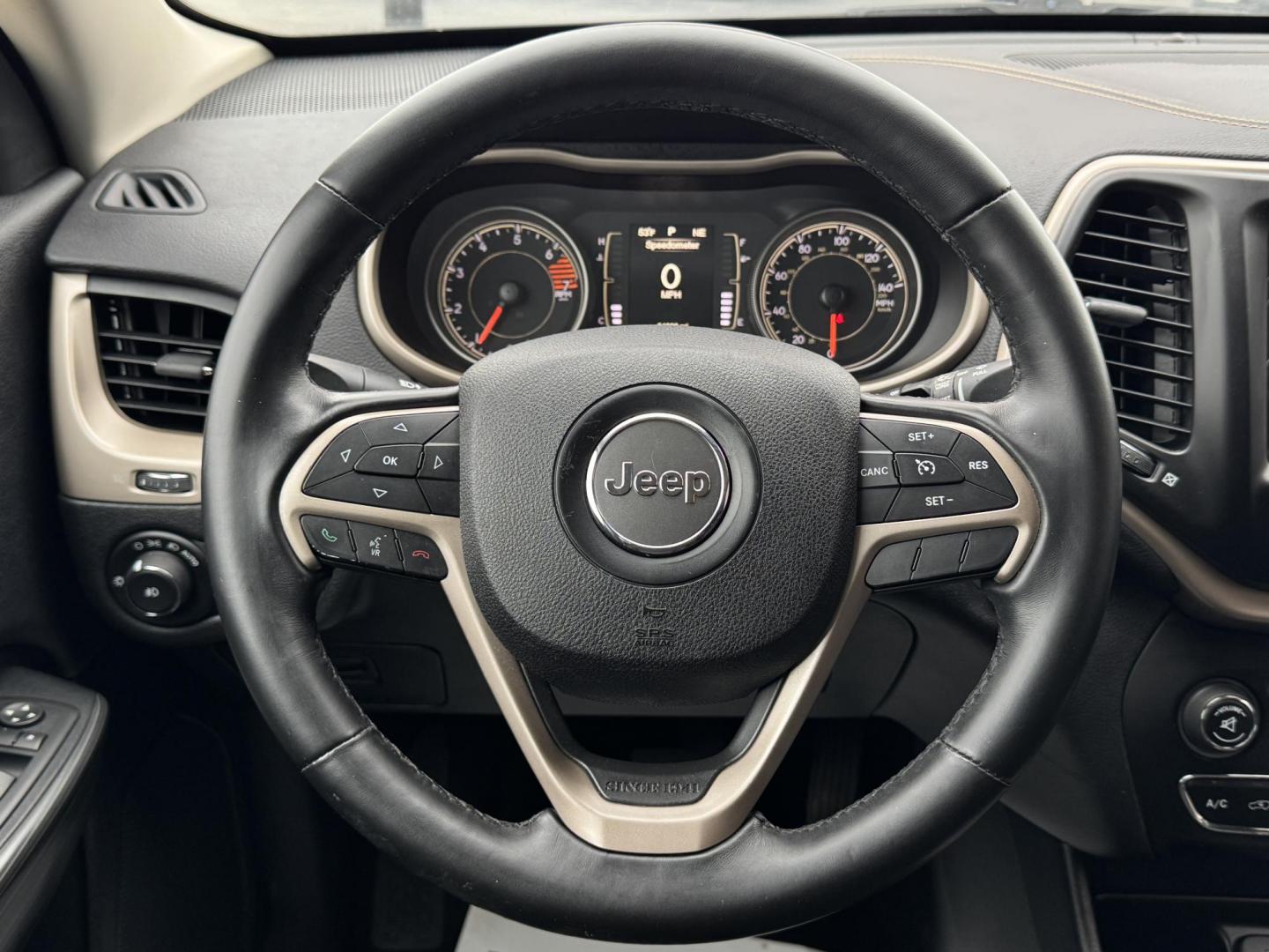2016 BLACK JEEP CHEROKEE LATITUDE (1C4PJLCB9GW) , located at 5900 E. Lancaster Ave., Fort Worth, TX, 76112, (817) 457-5456, 0.000000, 0.000000 - Photo#18