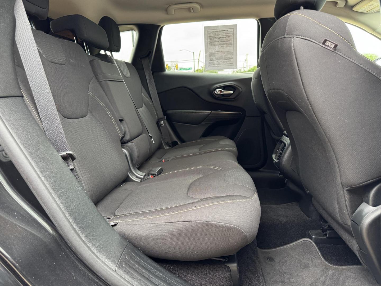 2016 BLACK JEEP CHEROKEE LATITUDE (1C4PJLCB9GW) , located at 5900 E. Lancaster Ave., Fort Worth, TX, 76112, (817) 457-5456, 0.000000, 0.000000 - Photo#13