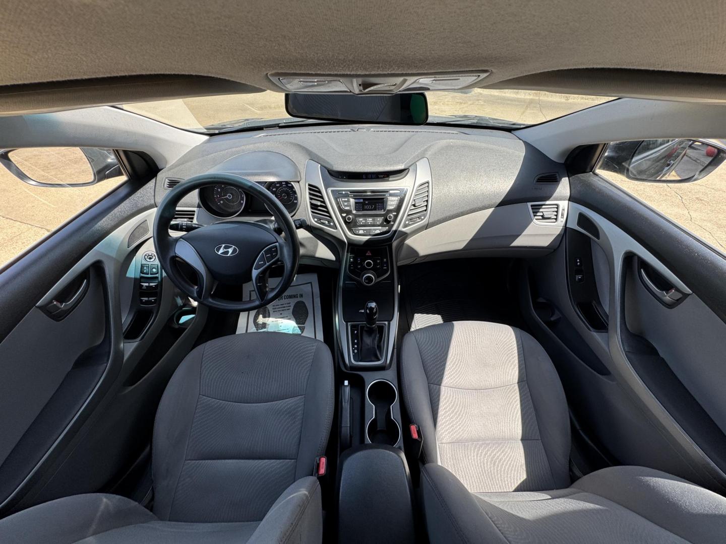 2016 BLACK HYUNDAI ELANTRA LIMITED; SE; (5NPDH4AE6GH) , located at 5900 E. Lancaster Ave., Fort Worth, TX, 76112, (817) 457-5456, 0.000000, 0.000000 - Photo#17