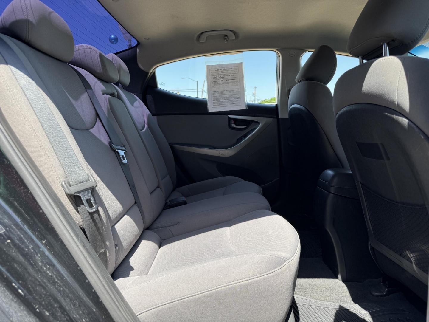 2016 BLACK HYUNDAI ELANTRA LIMITED; SE; (5NPDH4AE6GH) , located at 5900 E. Lancaster Ave., Fort Worth, TX, 76112, (817) 457-5456, 0.000000, 0.000000 - Photo#13