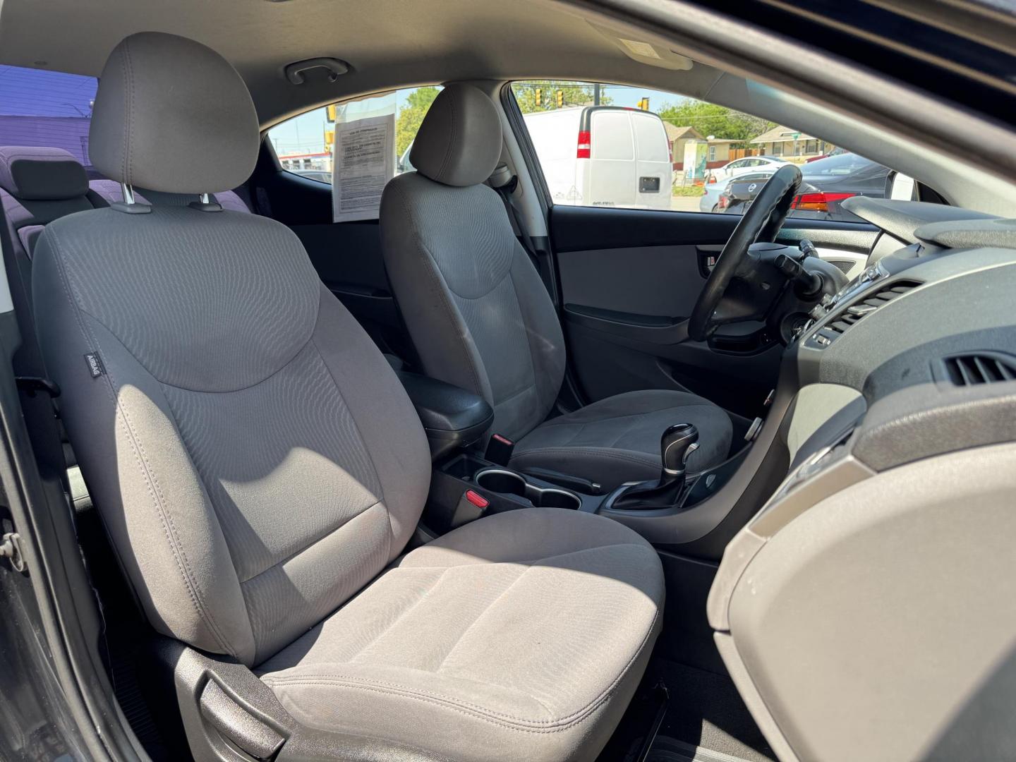 2016 BLACK HYUNDAI ELANTRA LIMITED; SE; (5NPDH4AE6GH) , located at 5900 E. Lancaster Ave., Fort Worth, TX, 76112, (817) 457-5456, 0.000000, 0.000000 - Photo#16