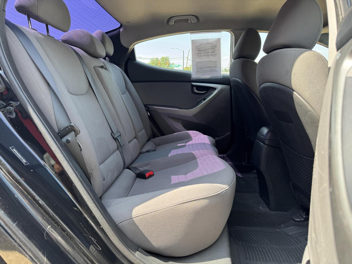 2016 BLACK HYUNDAI ELANTRA LIMITED; SE; (5NPDH4AE6GH) , located at 5900 E. Lancaster Ave., Fort Worth, TX, 76112, (817) 457-5456, 0.000000, 0.000000 - Photo#13