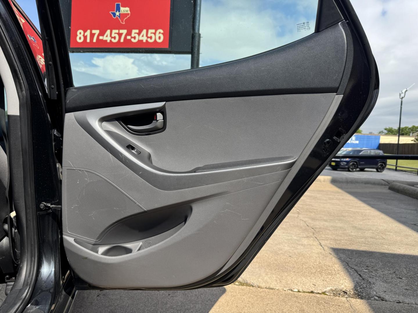 2016 BLACK HYUNDAI ELANTRA LIMITED; SE; (5NPDH4AE6GH) , located at 5900 E. Lancaster Ave., Fort Worth, TX, 76112, (817) 457-5456, 0.000000, 0.000000 - Photo#12