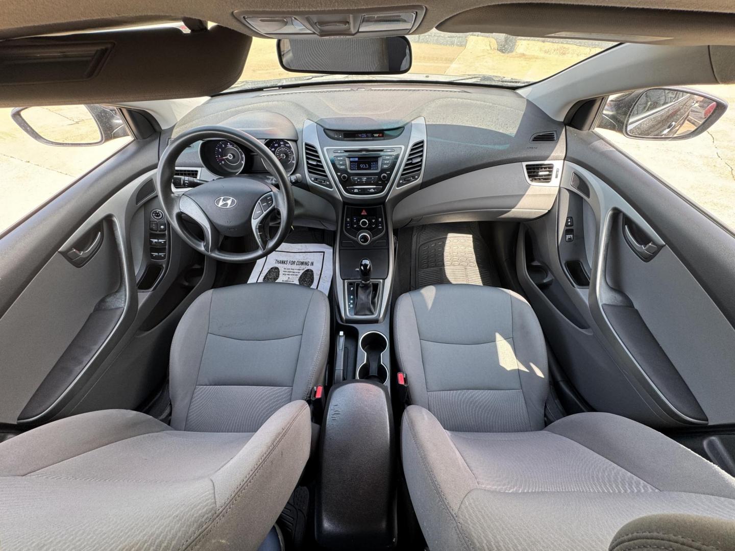 2016 BLACK HYUNDAI ELANTRA LIMITED; SE; (5NPDH4AE6GH) , located at 5900 E. Lancaster Ave., Fort Worth, TX, 76112, (817) 457-5456, 0.000000, 0.000000 - Photo#17