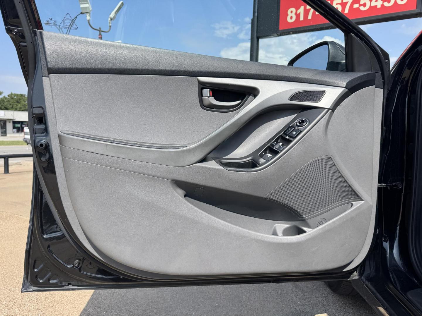 2016 BLACK HYUNDAI ELANTRA LIMITED; SE; (5NPDH4AE6GH) , located at 5900 E. Lancaster Ave., Fort Worth, TX, 76112, (817) 457-5456, 0.000000, 0.000000 - Photo#6