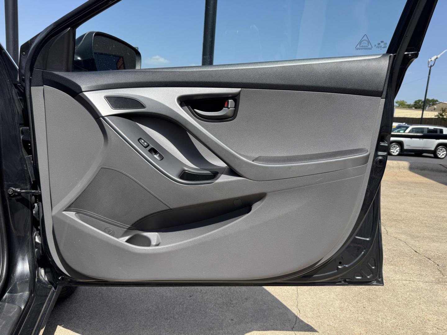 2016 BLACK HYUNDAI ELANTRA LIMITED; SE; (5NPDH4AE6GH) , located at 5900 E. Lancaster Ave., Fort Worth, TX, 76112, (817) 457-5456, 0.000000, 0.000000- Photo#14