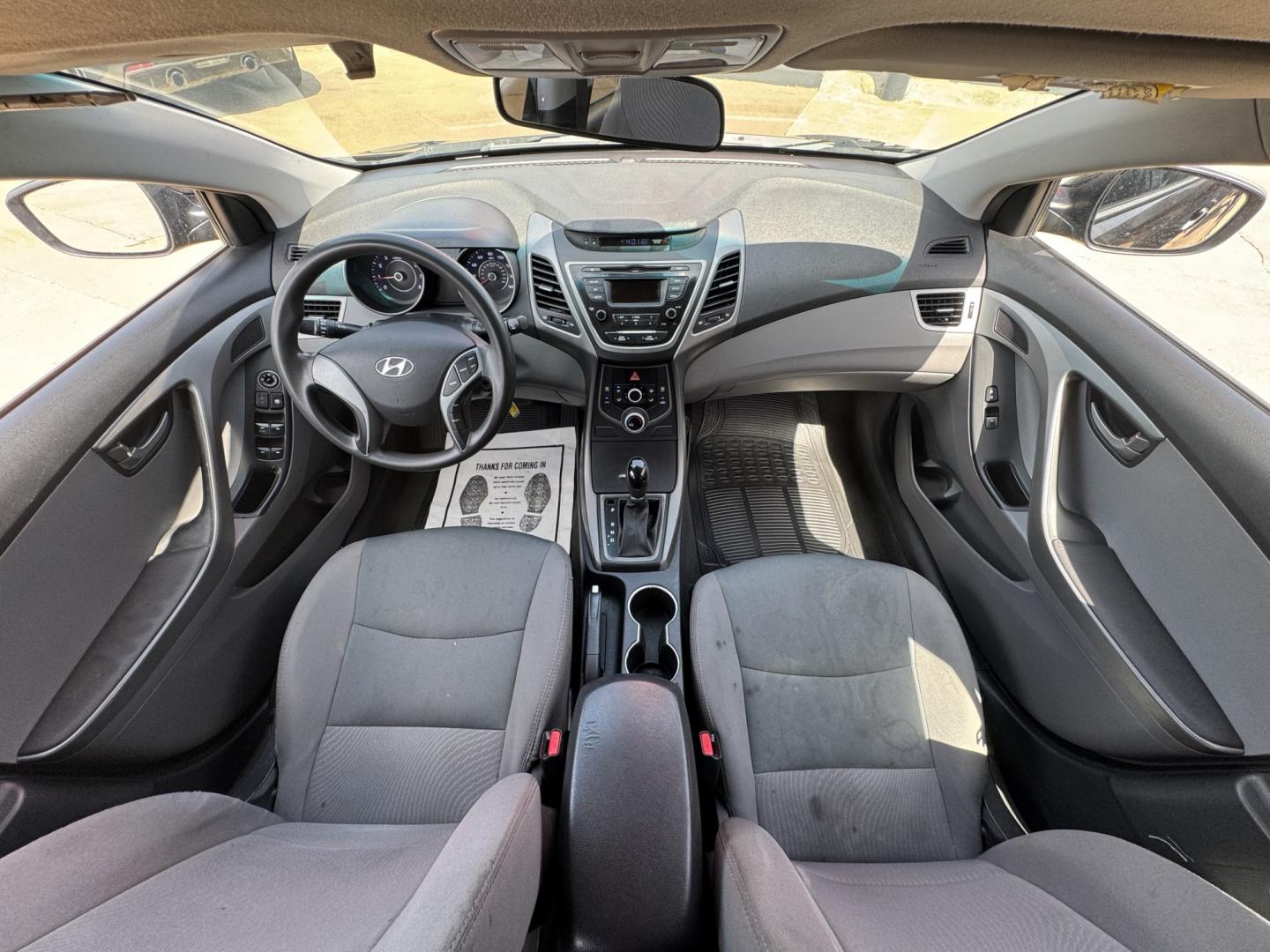2016 BLACK HYUNDAI ELANTRA LIMITED; SE; (5NPDH4AE6GH) , located at 5900 E. Lancaster Ave., Fort Worth, TX, 76112, (817) 457-5456, 0.000000, 0.000000- Photo#17