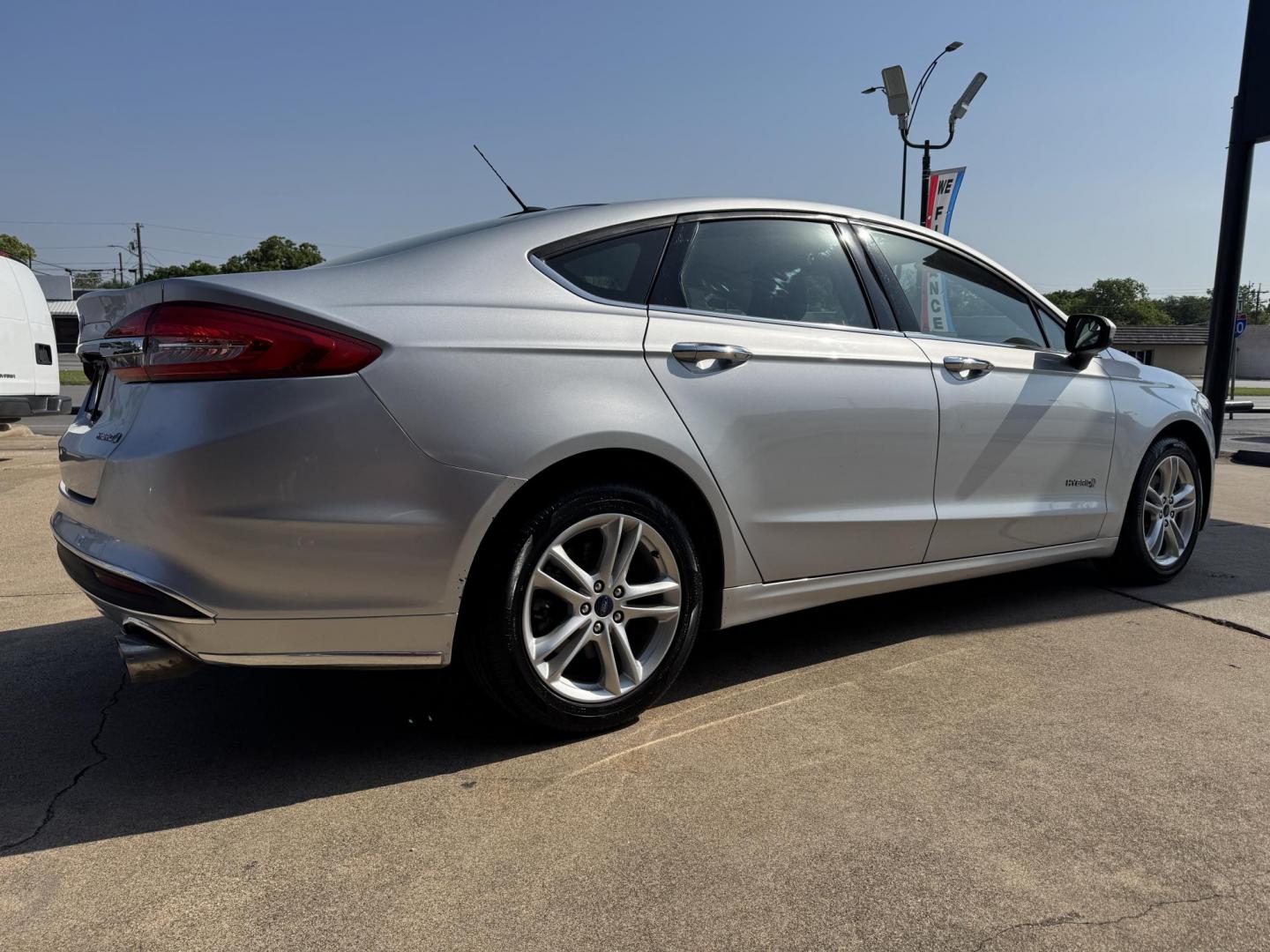 2018 SILVER FORD FUSION HYBRID S HYBR (3FA6P0UU6JR) , located at 5900 E. Lancaster Ave., Fort Worth, TX, 76112, (817) 457-5456, 0.000000, 0.000000 - Photo#3