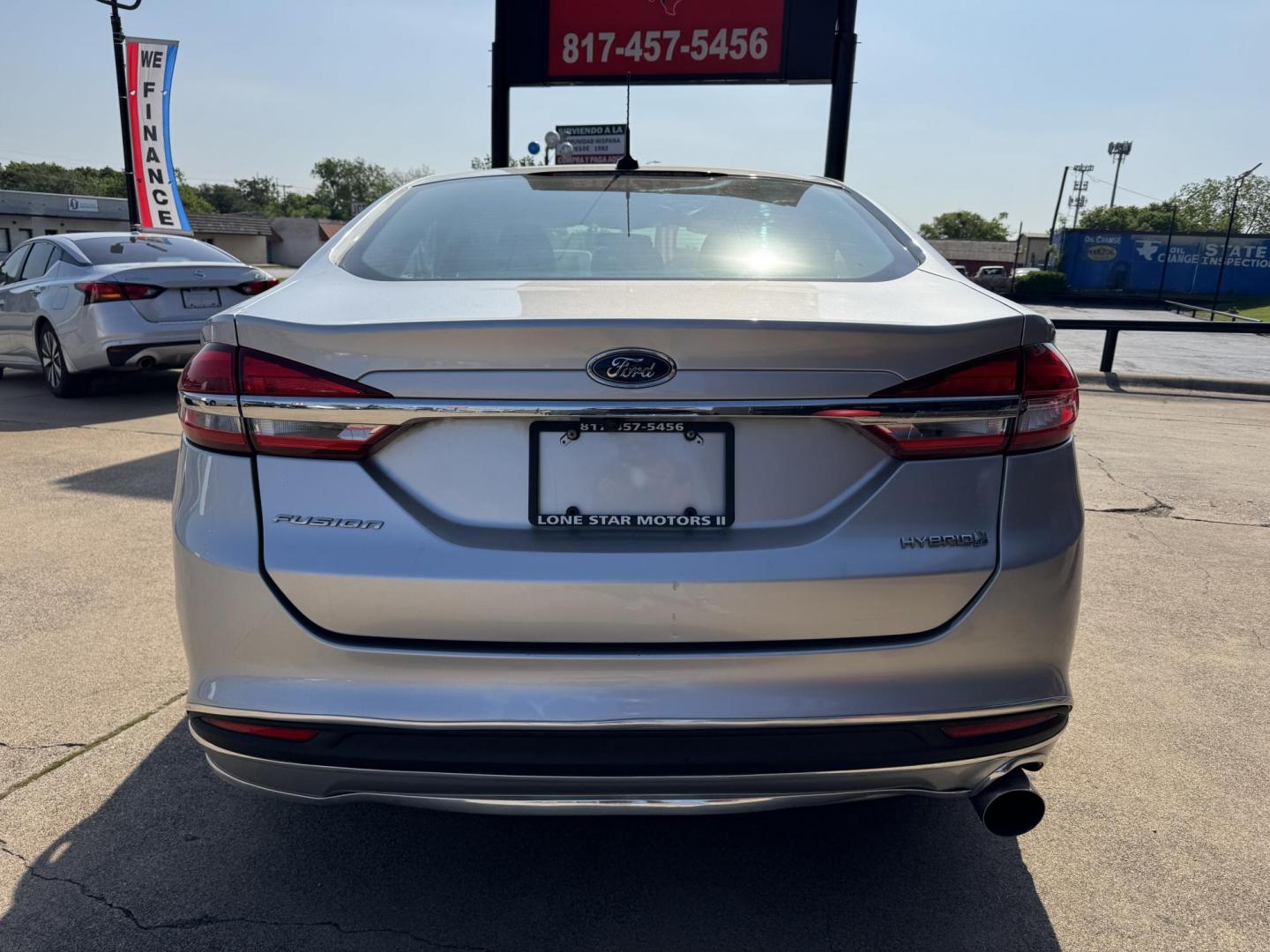 2018 SILVER FORD FUSION HYBRID S HYBR (3FA6P0UU6JR) , located at 5900 E. Lancaster Ave., Fort Worth, TX, 76112, (817) 457-5456, 0.000000, 0.000000 - Photo#4