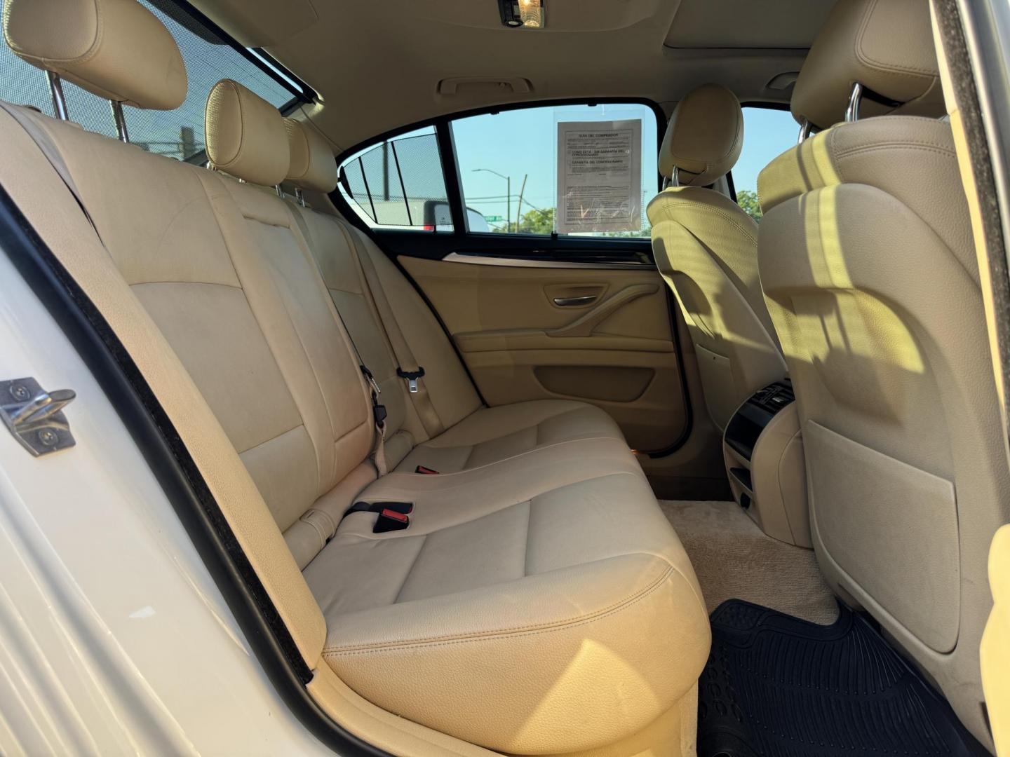 2015 WHITE BMW 5 SERIES 535I (WBA5B1C50FG) , located at 5900 E. Lancaster Ave., Fort Worth, TX, 76112, (817) 457-5456, 0.000000, 0.000000 - Photo#14