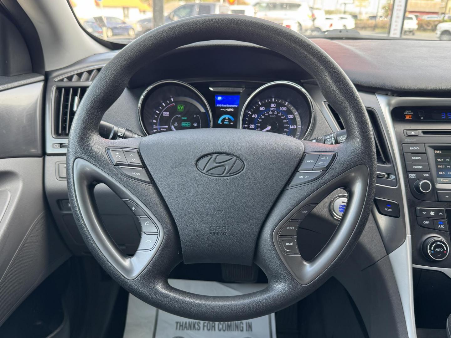 2015 SILVER HYUNDAI SONATA HYBRID BASE; (KMHEC4A47FA) , located at 5900 E. Lancaster Ave., Fort Worth, TX, 76112, (817) 457-5456, 0.000000, 0.000000 - Photo#18