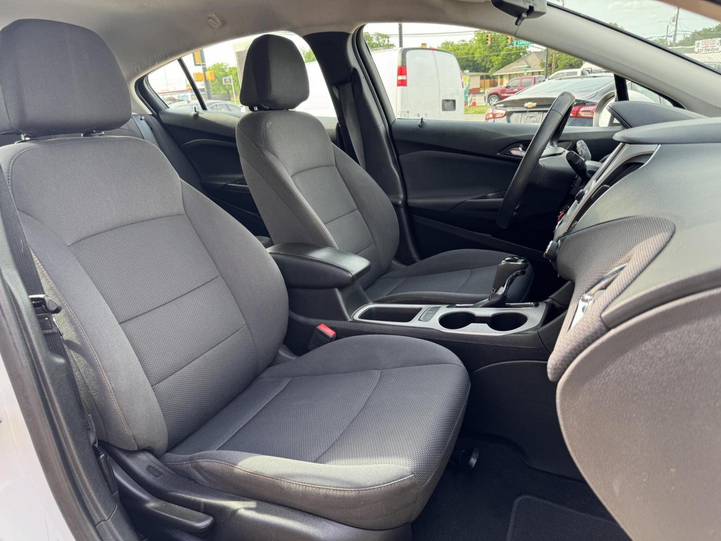 2018 WHITE CHEVROLET CRUZE LS (1G1BC5SMXJ7) , located at 5900 E. Lancaster Ave., Fort Worth, TX, 76112, (817) 457-5456, 0.000000, 0.000000 - Photo#16