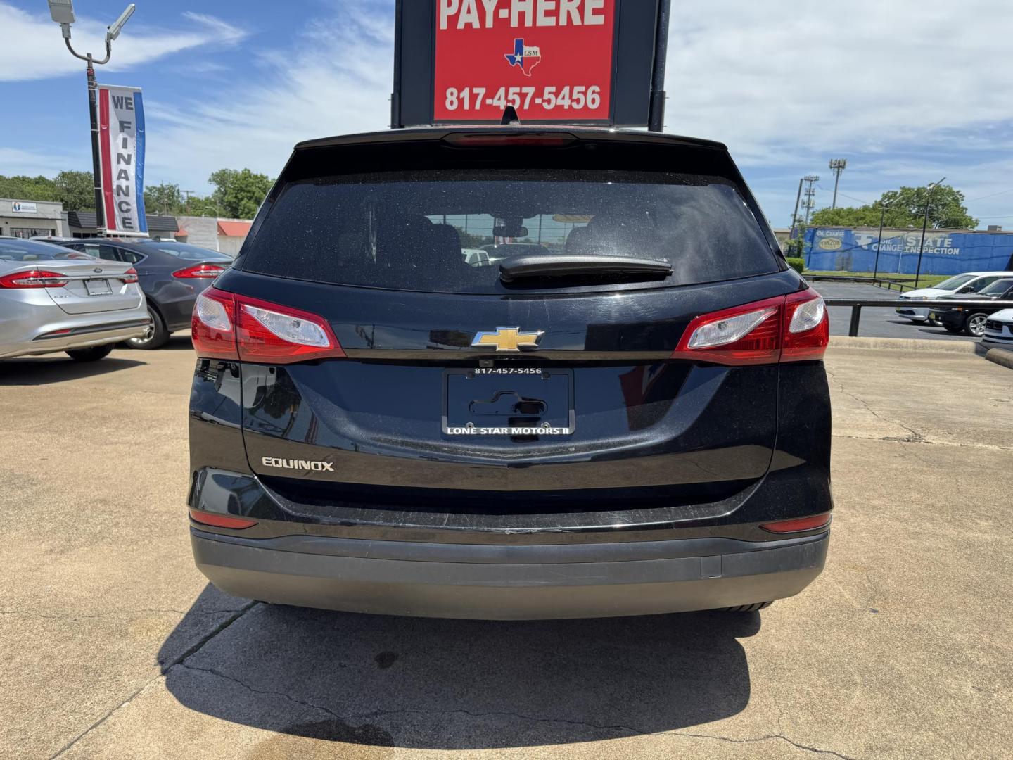 2021 BLACK CHEVROLET EQUINOX LS (2GNAXHEV7M6) , located at 5900 E. Lancaster Ave., Fort Worth, TX, 76112, (817) 457-5456, 0.000000, 0.000000 - Photo#4