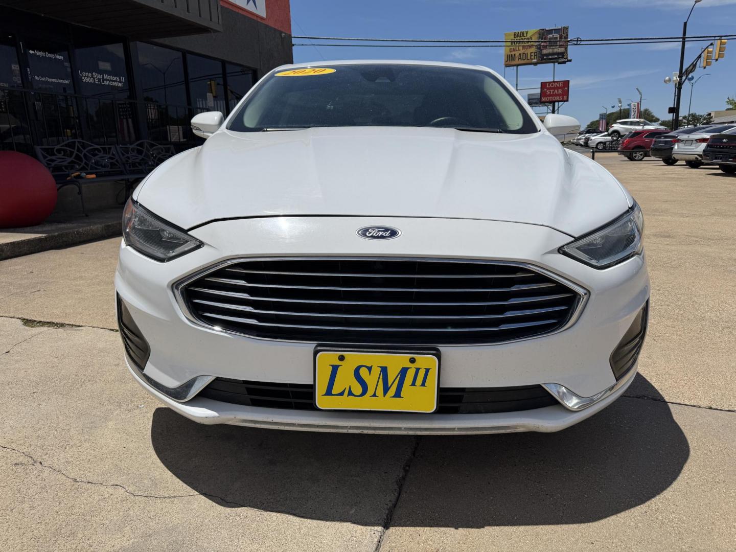 2020 WHTE FORD FUSION SEL (3FA6P0CD1LR) , located at 5900 E. Lancaster Ave., Fort Worth, TX, 76112, (817) 457-5456, 0.000000, 0.000000 - Photo#1
